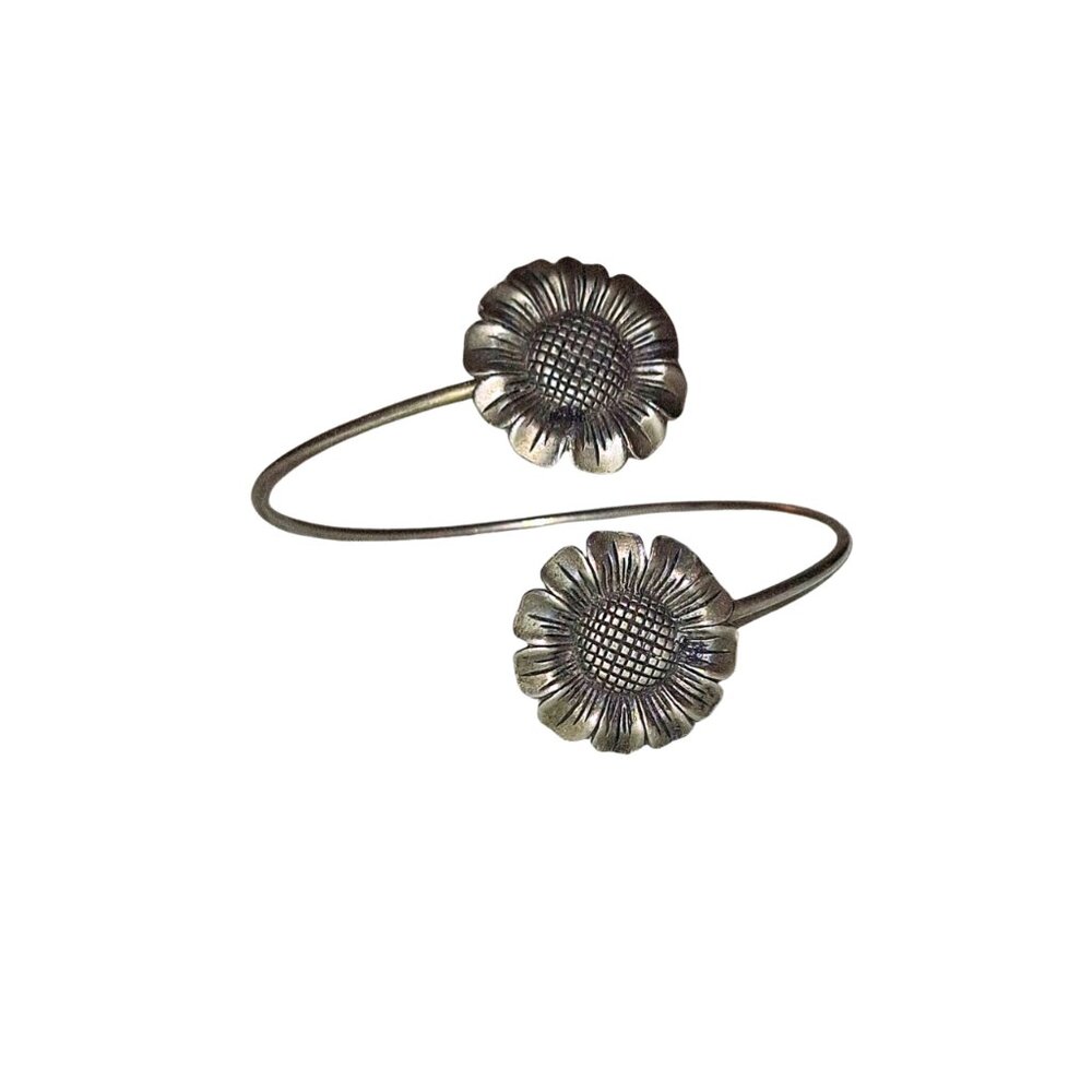 Vintage‎ Seagull Pewter Sunflower Arm Circlet